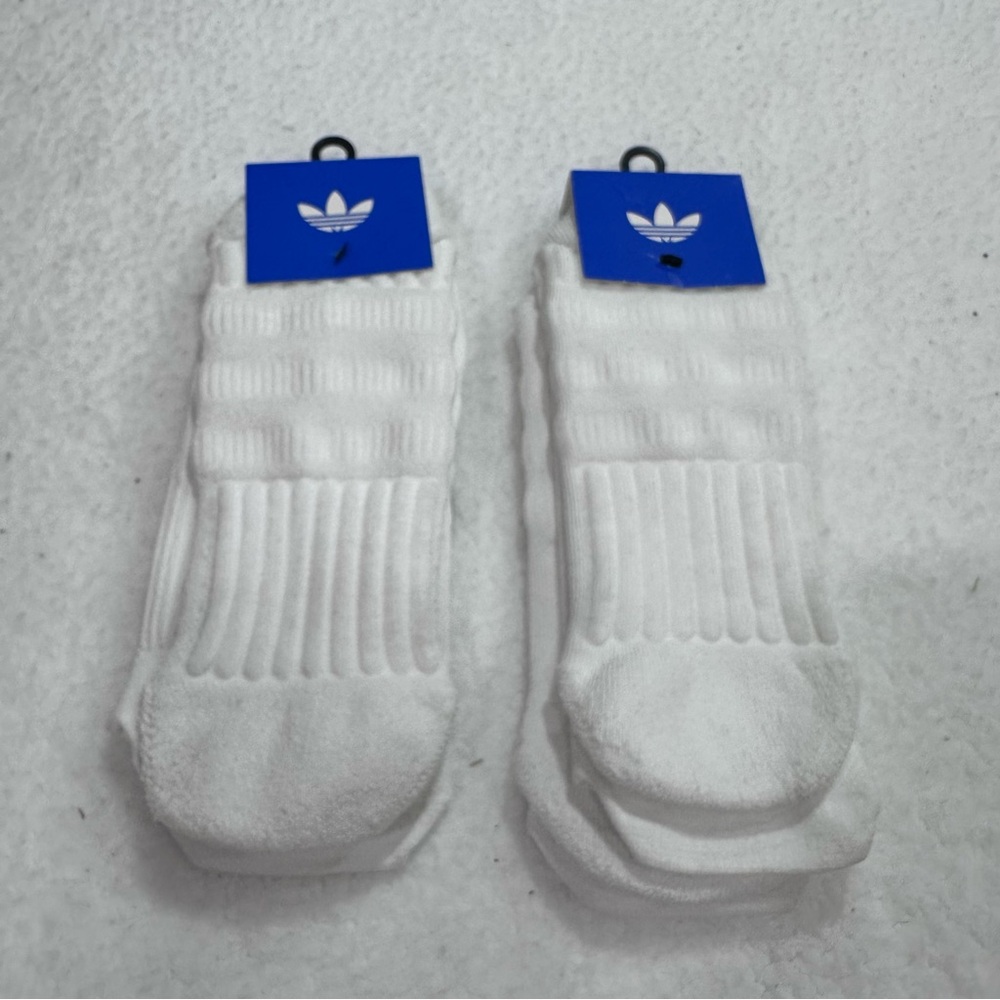 Adidas White Tennis Socks